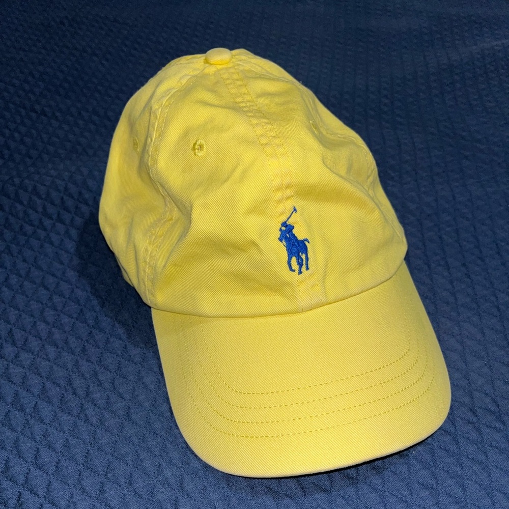 Yellow Polo Ralph Lauren Hat